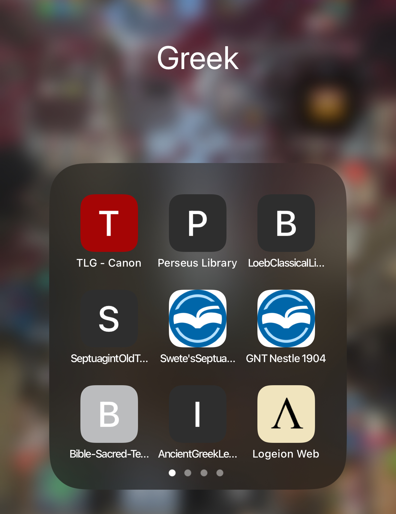 Bookmarks - iPhone Greek Folder