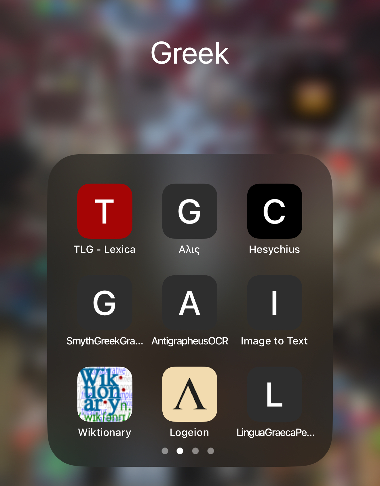 Bookmarks - iPhone Greek Folder