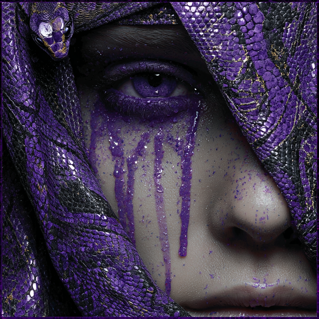 an ancient cult priestess uses the venom in her rites