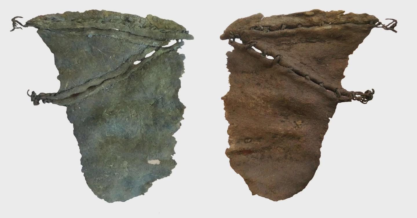 scythian human leather