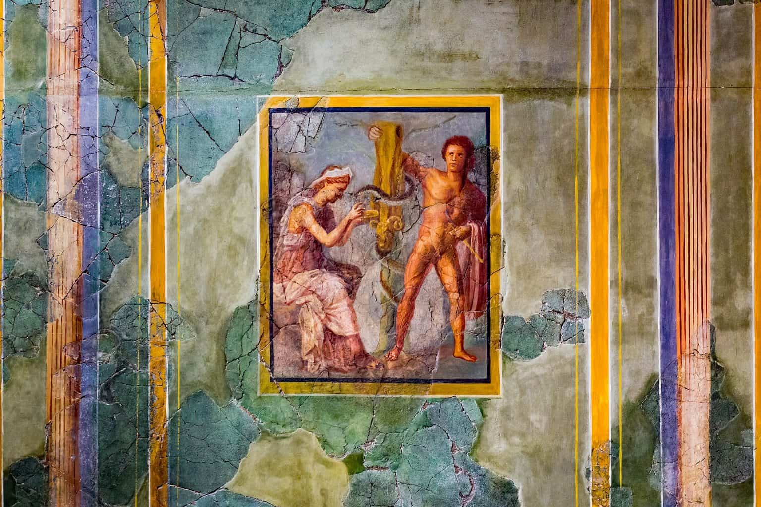 Roman wall painting of Jason and Medea